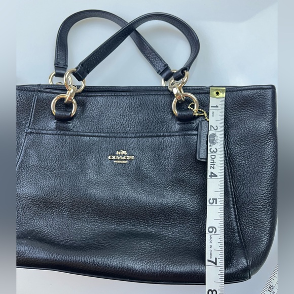 Coach Chicago Mini Ellis Pebbled Leather Bag N250-8 - Picture 8 of 9